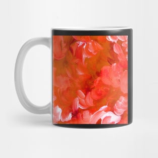 Bold Orange Brushstrokes Mug